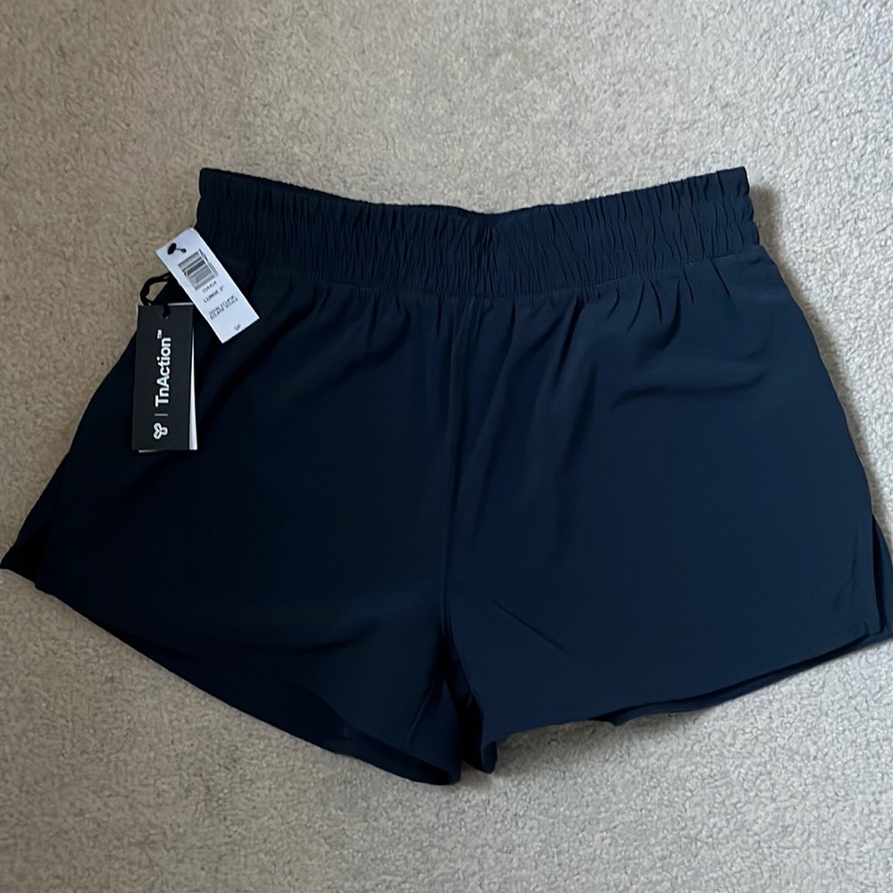 TNA Women's Black Athletic Shorts
